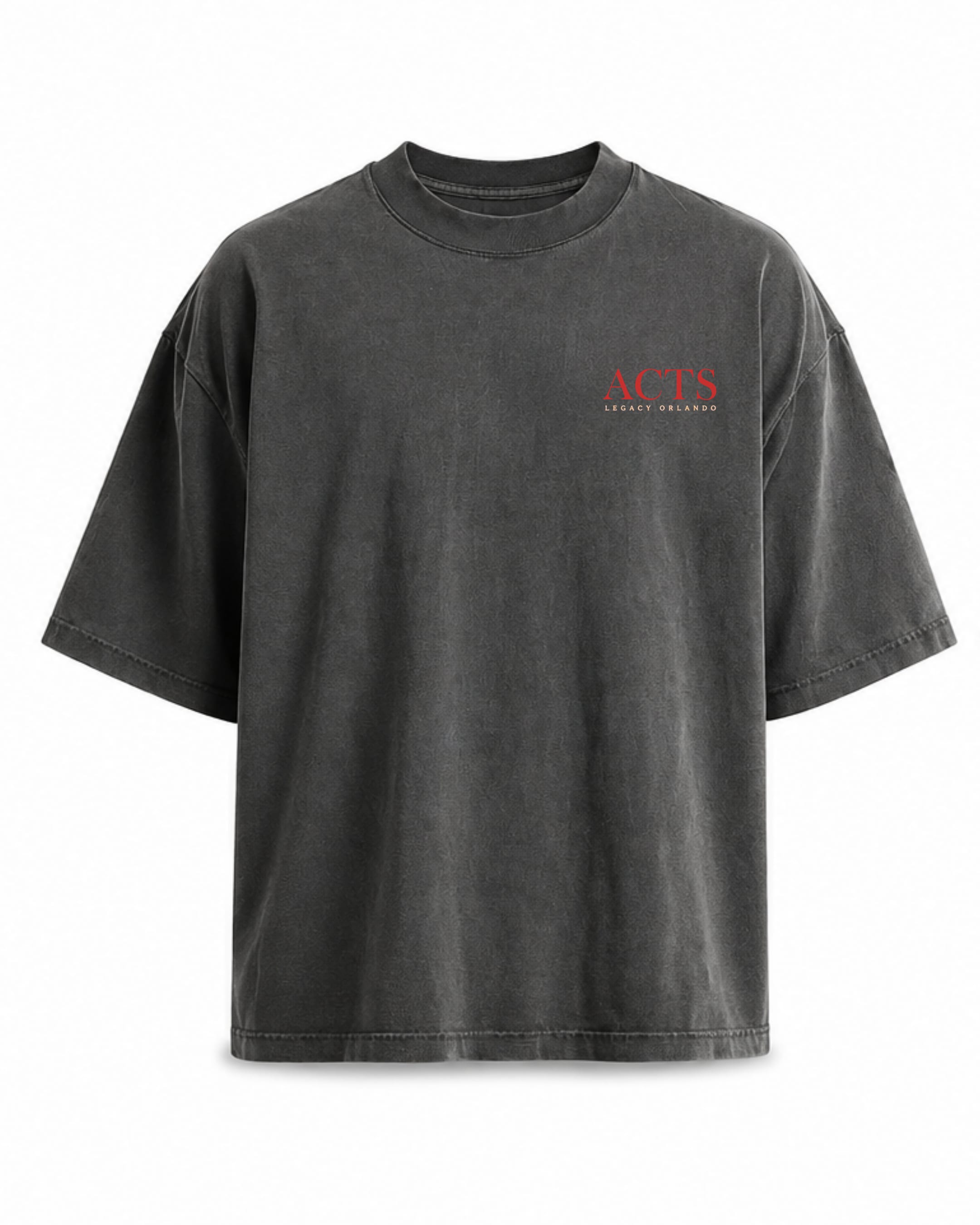 Acts Series Tee, front view